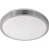 Image de EGLO Competa 1 - Wand/Plafondlamp - 1 Lichts - Wit, Nikkel-Mat