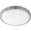 Image de EGLO Competa 1 - Wand/Plafondlamp - 1 Lichts - Ø325mm. - Wit, Nikkel-Mat