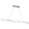 Image de EGLO Lasana 2 - Hanglamp - 3 Lichts - Chroom - Wit