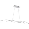 Image de EGLO Lasana 2 - Hanglamp - 2 Lichts - Chroom - Wit