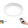 Image de EGLO Connect Fueva-C - Wand/Plafondlamp - Wit en gekleurd licht - Ø225 - Wit