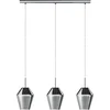 Image de EGLO Murmillo Hanglamp - E27 - 77 cm - Chroom/Zwart