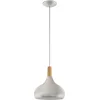 Image de EGLO Sabinar Hanglamp - E27 - Ø 28 cm - Zilver