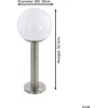 Image de EGLO NISIA-C Sokkellamp voor buiten - Roestvrijstaal - E27 - LED - 9W