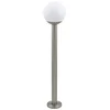 Image de EGLO Nisia-c Staande lamp - Voor buiten - Roestvrijstaal E27 - LED  - 9W