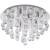 Image de EGLO Almonte Plafondlamp - G9 - Ø 50 cm - Chroom