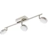 Image de EGLO Connect Corropoli-C Opbouwspot - 3lichts - Nikkel - LED - WIt