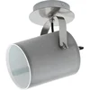 Image de EGLO Villabate Spot - 1 lichts - Ø12 cm - E27 - Nikkel Mat