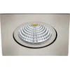 Image de Richtbare led spot Saliceto vierkant - 6w - 2700K nikkel mat