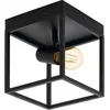 Image de EGLO Silentina Plafondlamp - E27 - 18 cm - Zwart