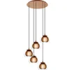 Image de EGLO Rocamar 1 Hanglamp - E27 - Ø 58,5 cm - glas - Koper