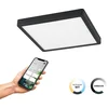 Image de EGLO connect.z Fueva-Z Smart Opbouwlamp - 28,5 cm - Zwart/Wit - Instelbaar wit licht - Dimbaar - Zigbee