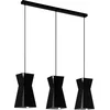 Image de EGLO Valecrosia Hanglamp - E27 - 84 cm - Zwart/Wit