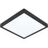 Image de EGLO Fueva 5 Plafondlamp - LED - 28.5 cm - Zwart