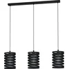 Image de EGLO Cremella Hanglamp - E27 - 94 cm - Zwart