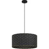 Image de EGLO Marasales Hanglamp - E27 - Ø 55 cm - Zwart|Koper