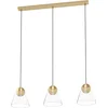 Image de EGLO Cerasella Hanglamp - GU10 - 90 cm - Geelkoper