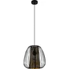Image de EGLO Curasao Hanglamp - E27 - Ø 33,5 cm - Zwart|Goud