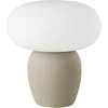 Image de EGLO Cahuama Tafellamp - E27 - 30 cm - Lichtbruin|Wit