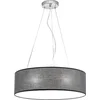 Image de Orion Hanglamp Ufo - Grijze stoffen lampenkap