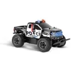 Image de Carrera RC voertuig Auto - RC Auto Ford F-150 Raptor Police - Zwart Wit - 2,4GHz RC Model Kant en Klaar - 1:18 Bestuurbare Auto