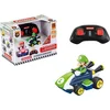 Image de Carrera RC voertuig Auto - RC Auto Mini - Mario Kart  - Luigi - 6,2cm Lang - 2,4GHz RC Model Kant en Klaar - Carrera Bestuurbare Auto