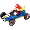 Image de Carrera Speelgoedvoertuig Auto - Mario Kart - Mach8 car Mario - Pull Back Auto - Terugtrekauto - 1:43