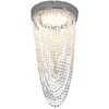 Image de LED kroonluchter plafondlamp kristal licht, kristal opknoping chroom, 12W 910lm 3000K, DxH 20x34 cm