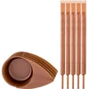 Image de Refectocil - Application Sticks Mini Eyebrow Set - Wenkbrauw Verzorging - Wenkbauw Verf Hulp Set - 5 Bakjes & 5 Applicator Stokjes