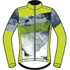 Image de Loeffler wielrenshirt lange mouwen M Bike L/S Jersey Floes - Groen - 52