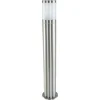 Image de Globo vloerlamp Xeloo - zilver - metaal - 14 cm - E27 fitting - 32016