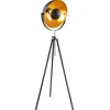 Image de Vloerlamp JAMES Metaal 158.0cm Zwart GU10 2-Lichts