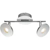 Image de LED plafondlamp spot ALU opaal verstelbare spot H 14,2 cm woonkamer eetkamer