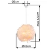 Image de Globo - hanglamp - Katunga - wit - kunststof - Ø 45cm - E27 - 15057