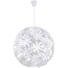 Image de Globo - hanglamp - Stella - wit - kunststof - Ø 60cm - E27 - 15024