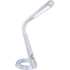 Image de Globo - tafellamp - Mitti - zilver - kunststof - bureaulamp - LED - 58376S