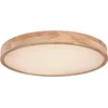 Image de Globo - plafonniere - Rainer - naturel - metaal - Ø 40cm - LED - 41745-24