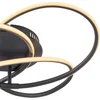 Image de Globo - plafonniere - Panda - zwart - metaal - Ø 60cm - LED - 67201S-30