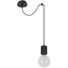 Image de Plafond hanglamp Verlichting Metaal-zwart ALU Woonkamer 1-vlam