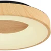 Image de Globo - plafonniere - Jolli - naturel - metaal - Ø 40cm - LED - 41758-30