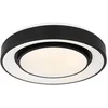 Image de Globo - plafonniere - Sully - zwart - metaal - Ø 38cm - LED - 41368-24