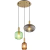 Image de Globo - hanglamp - Normy - messing - glas - Ø 55cm - E27 - 15469-3H
