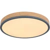 Image de Globo - plafonniere - Doro - grijs - metaal - Ø 45cm - LED - 416080WD2R