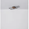 Image de Globo - plafonniere - Kendra - zwart - metaal - LED - 67276-24
