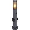 Image de Globo - vloerlamp - Boston - antraciet - metaal - Ø 13cm - E27 - 3158SAKS
