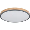 Image de Globo - plafonniere - Doro - grijs - metaal - Ø 60cm - LED - 416080WD4R-CCT