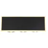 Image de Wandlamp Wandlamp Ganglamp Woonkamerlamp Slaapkamerlamp, metaal zwart helder opaal, 1x LED 12W 850Lm 3000K, BxHxD 25x9x5 cm