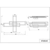 Image de Plafondlamp DAKARI 40 Watt Matt zwart 1-Lichts