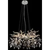 Image de Globo - hanglamp - DANNA - chroom - glas - Ø 61cm - G9 - 64133-8