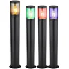 Image de Vloerlamp buitenverlichting tuinlamp buiten, dimbare afstandsbediening, roestvrij staal, 1x RGB LED 8,5W 806Lm, DxH 14x80 cm